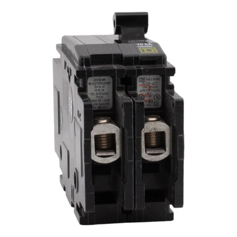 QOU260 Miniature Circuit Breaker 120/240V 60 Amp 1 Phase 4 Pole Nema 3R Rated, Home Electrical Panel Breaker front view