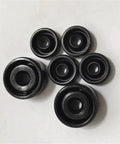 Pro Grade O Ring Seal Kit Set For Industrial, Automotive, And Food Processing Use, 3mm, 4mm, 4.5mm, 4.8mm ID With 9-18mm OD, TC And VC O-Rings, Heavy Duty, Wide Temperature Range -20 To 100 C, 0.3 Bar Working Pressure, Includes Assorted Sizes. Black assorted O-rings in multiple sizes