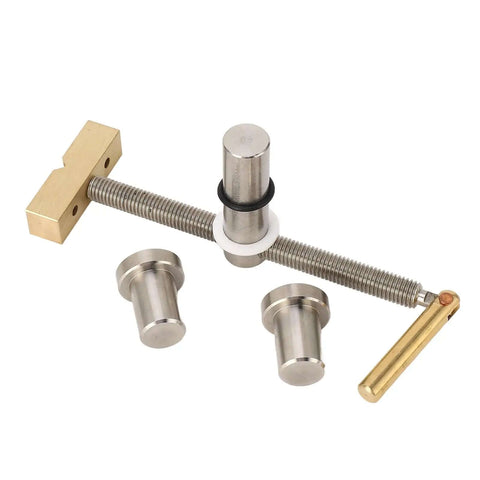 Beefy Heavy Duty Woodworking Bench Dog Clamp Desktop Clip with CNC precision, rust resistant metal, quick tightening design