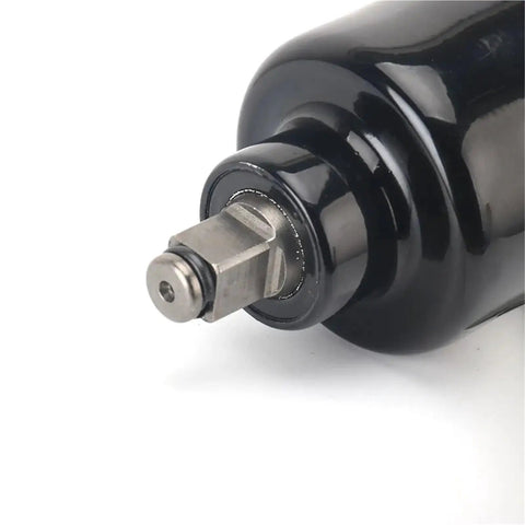 Close-up of connection fitting on Badass Pneumatic Air Hammer Kit with 1/2 Inch Drive Impact Wrench for mechanics.