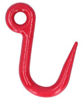 Heavy Duty Alloy Steel Eye Crane Safety Hook For Stable Lifting 1 Ton Load With Reinforced Eye And Anti Crack Design