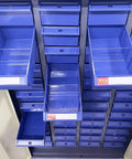 Heavy Duty 48 Drawer Tool Storage Cabinet For Bolts Nuts And Parts Steel Lockable Tool Chest With Doors Workshop Garage