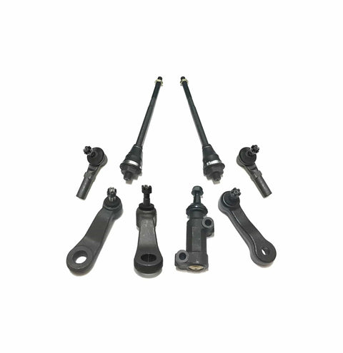 Beefed-Up Front And Rear Suspension Kit With Upper Control Arms Lower Ball Joints Sway Bar End Links Tie Rod Ends And Pitman Idler Arms
