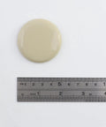 16 Piece Round White Adhesive Furniture Sliders for Sofas Tables Chairs Beds Easy Install Floor Protection Cushions 2 Inch Felt Pads