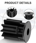 Heavy Duty Boat Seat Pedestal Bushing Adapter For Hi Lo Two And Three Eighths Inch Post Replacement Fits Springfield Marine Hi Lo Seat Swivel Mount With High Strength Plastic Built Tough Marine Grade Bushing, black 2-3/8 in boat seat post