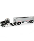 Peterbilt Model 367 Semi Truck Toy With Grain Trailer One Sixteen Scale Die Cast And Plastic Durable Construction Vehicle For Kids