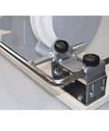 Bench Grinder Mounting Kit To Use Woodturning Jigs On Your Grinder with precision metal components and adjustable features