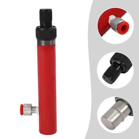 Kickass Heavy Duty Four Ton Hydraulic Porta Power Cylinder Ram Lift Tool Engine Bay Workhorse For Auto Body Shop Repair Frame Straightening And Mechanic Garage Projects