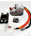 Universal 18CC 12V DC Electric Parking Air Conditioner Compressor For Trucks Buses Vans And Rvs delivers key components for installation.