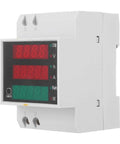 Top Shelf Digital Current And Voltage Meter Featuring Bright LED Displays For Industrial Control Systems, compact size for easy installation.