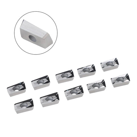 APGT1604PDFR-G2-MA APMT1604 Aluminum Milling Inserts, 10-pack, durable carbide, impact resistant for CNC machining