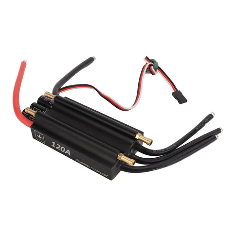 Water Cooled Brushless ESC 120A With Built In BEC For RC Boats Airships And Hobbyists Programmable Auto Cell Count Detection