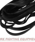 Rock Solid 10 Piece Silicone Bumper Rings For Fire Extinguisher Carts, black silicone strips for protective shield.