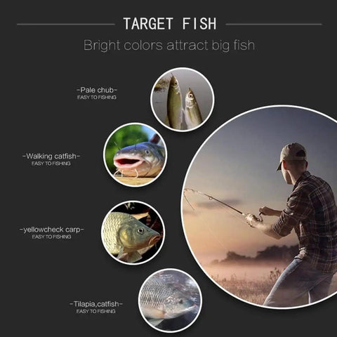 Target fish for Metal Spoon Fishing Lures Set 16 Pack Saltwater Tackle With Treble Hooks Spinner Lures Durable Hard Baits.