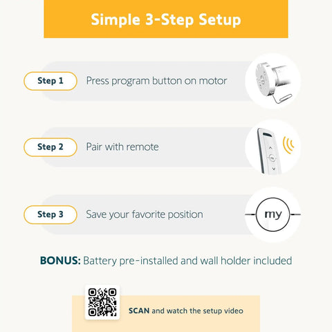 Situo 5 Pure Remote For RTS Motors And Shades Control Up To Five Motorized Blinds Setup Guide Steps