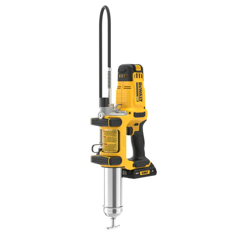 Cordless Grease Gun 20V Max, 10,000 PSI, 2-Speed Variable Delivery with 47 Inch Hose and LED Light
