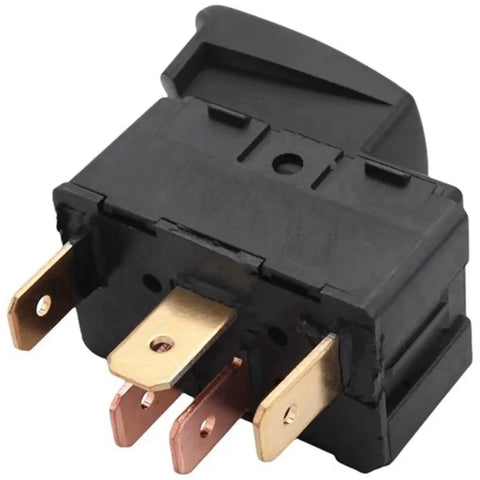 Parking Brake Motor And Window Lifter Switch Kit 2 Piece Black ABS Housing For Mercedes Benz Smart Forfour 454 2004 2006 OEM Spec Durable Build Easy Install Plug And Play OEM Style Replacement, black ABS switch close-up