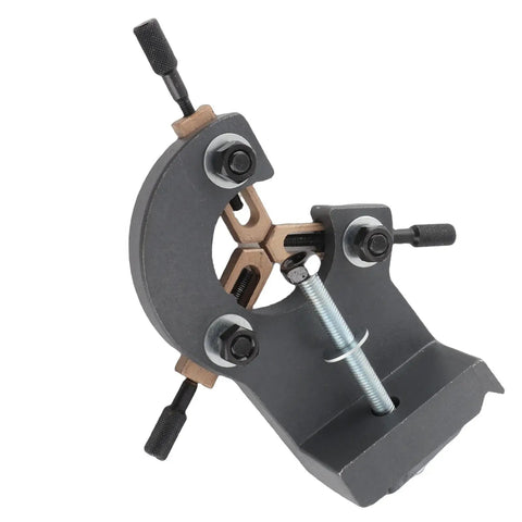 Rugged Mini Lathe Steady Rest With Rock Solid Aluminum Alloy Body And Triple Point Stability for 0618 CJ 7X12 7X14 3B Bench Lathes.
