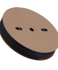 Hot Shrink Sleeve Kit For Home Electronics Wiring Protects Wires From Exposure With High Strength Flame Retardant Polyolefin Tubing That Stays Tough, black roll on spool