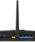 Back view of EA7500 Dual-Band Wi-Fi Router for Home With MU-MIMO, AC1900 Speeds Up To 1.9 Gbps, 1500 Sq Ft Coverage, Ethernet ports