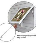 Heavy Duty Hydraulic Cabinet Hinges With Gas Struts for smooth, quiet opens and 40N lift support in use with frame