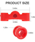 Dimensions of Red Energy Suspension Bushing Kit With Shift Linkage Hardware Pin Clip For Honda Civic CRX B Series Swap And Acura Integra Improve Shifts And Handling