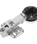 Durable Round Door Hinge For Wine Cabinet Steel And Plastic Construction With Smooth Quiet Performance Compact 11 By 5.4 By 1.5 Cm Size