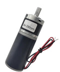 Beefy 12V 24V DC Planetary Gear Motor With High Torque Low Noise Long Life Reversible Adjustable Speed Geared 98 RPM At 12V 28 Kg Cm shown