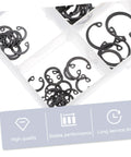 225-Piece Carbon Steel C-Shape Snap Ring Kit With External Retaining Clips for Shafts in storage box with features listed