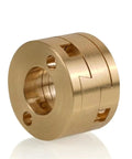 Top Tier Flexible Shaft Coupler 16mm Fits Oldham T8 Z Axis Screw For Hot Bed Reduce Printing Jiggle On 3D Printers And CNC Machines Super Dope Quality Set Includes Five Pieces To Keep Your Build Smooth As Butter And Reliable Every Single Time., brass flexible shaft coupler for T8 Z screw, 16mm