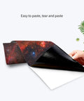 Person peeling off Grippy Sandpaper Grip Tape For Skateboard Non Slip Matte Pad For Tricks And Grinds, Fine Grit Sticker With Durable Adhesive