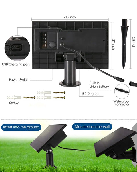 Outdoor Solar String Lights 48 Ft Waterproof Dimmable With Timer Bluetooth App And Remote 20 Scene Color Modes components