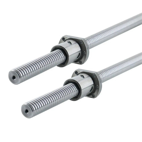 Heavy Duty Stainless Steel Lead Screw With Rotating Nut And 25mm Ball Screw For Linear Guide Systems High Precision Ballscrew 2525 Grinding Screw Industrial Grade Motion Component For CNC Machining And Robotics, stainless steel ball screws
