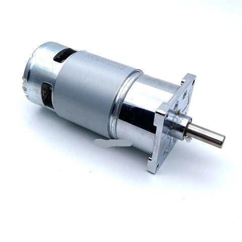 Compact 42Mm 25W Torque DC Gear Motor That Runs Smooth With Low Speed Operation For Robotics And Automation Projects Using 12V Or 24V Power Supply To Keep Things Reliable And Energy Efficient Without Overheating.