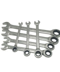 8 To 32mm Ratchet Spanner Set With Reversible Wrenches And Gear Ring Keys For Auto Repair Pro Grade Built To Last Durable Alloy Build