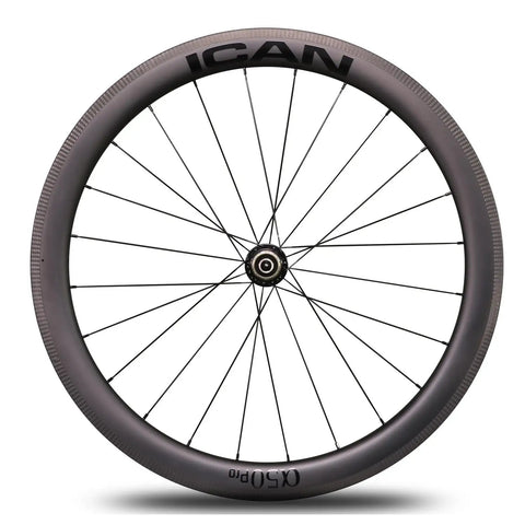 Ultra Light Carbon Road Wheelset 700C Rim Brake 20 To 24 Holes 1502g Pair With Front 655g Rear 848g Premium T700 T800 Build