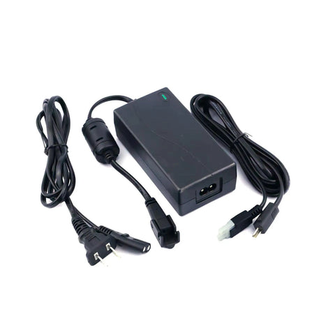 29V Adjustable Bed Power Supply Replacement Cord Three Piece Set For L300 Ergo Extend Sealy Ease 2.0 Serta New Generation Motion Essentials 2.0 SmartMotion Beds Wide Compatibility Plug And Play, showing power adapter and cables