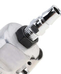 Close-up of a 4 Inch Pneumatic Angle Grinder High Speed Polisher And Air Grinding Tool With Disc For Polishing And Cutting PVC Handle