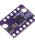 Pro-Grade IMU Sensor Module For Wearables And Embedded Projects With Temperature Compensation And FIFO Buffer, High-Precision Motion Tracking, Dual-Axis Accelerometer And Gyroscope, Low Power, Temp Sensor Included purple PCB board