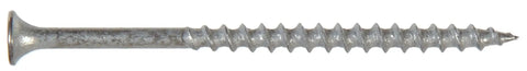 Galvanized Deck Screws For Outdoor Wood Size Six X One-Five-Eighth Inch Phillips Drive Rust-Resistant Fasteners For Pressure Treated Lumber
