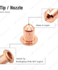 Plasma Cutter Electrode And Tip Kit Bundle With 10 Electrodes 196925 And 10 Tips 196926 Nozzles For Spectrum 125C ICE 12C Torch