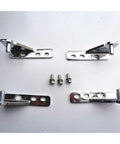 395mm Refrigerator Hinge For Commercial Kitchens Freezer Door Replacement Lower Right Easy Install Durable Stainless Steel Hinge