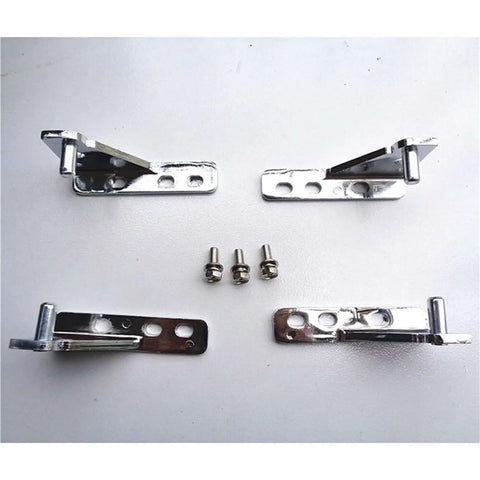 395mm Refrigerator Hinge For Commercial Kitchens Freezer Door Replacement Lower Right Easy Install Durable Stainless Steel Hinge