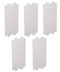 Microwave Mica Plate Replacement 5 Pack Universal Waveguide Cover Heat Shield for Oven Insulation Plate 6x2.5 Inch