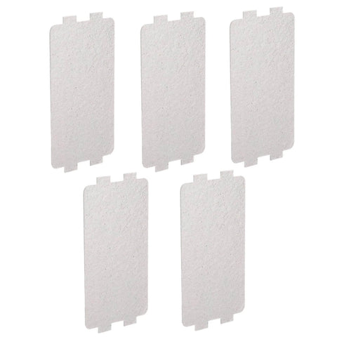 Microwave Mica Plate Replacement 5 Pack Universal Waveguide Cover Heat Shield for Oven Insulation Plate 6x2.5 Inch