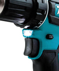 Close-up of 18V LXT Brushless Cordless Half Inch Drill Driver Kit With 3.0Ah Battery showing LED light and grip handle