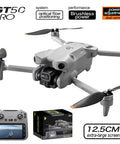 12.5cm Widescreen Remote Control Drone with Dual Lens Cameras showing brushless motors and optical flow positioning