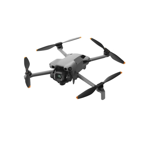 Mini 5 Pro Fly More Combo Plus With RC 2 Controller Screen Folding Drone in flight with visible 1 Inch CMOS camera and propellers.