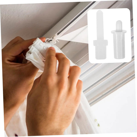 Hands installing heavy duty plastic pins from the Grab This Top Shelf Shutter Repair Kit With Heavy Duty Plastic Pins And Rust Proof Staples For Fast Home Louver Fixes And Simple Backyard Window Refresh.