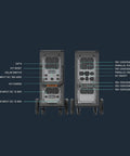 Heavy Duty 12000W Home Backup Power Station 10.65kWh LiFePO4 Battery Expandable To 42kWh showing control panel and ports.
